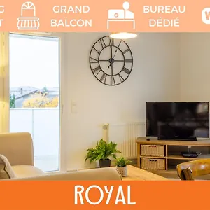 Appartement Zenbnb - Royal - 2 - 4 Pers - Wifi - Balcon - Parking, Saint-Julien-en-Genevois